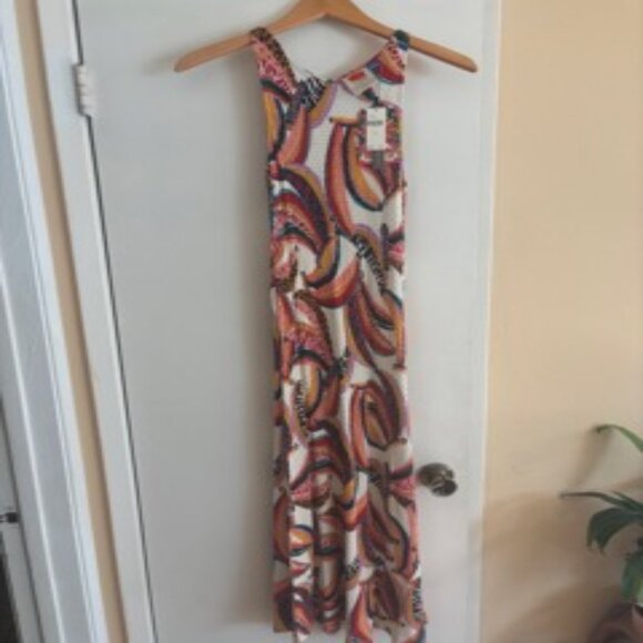 Farm Rio Banana Midi Dress NWT - Picture 8 of 9